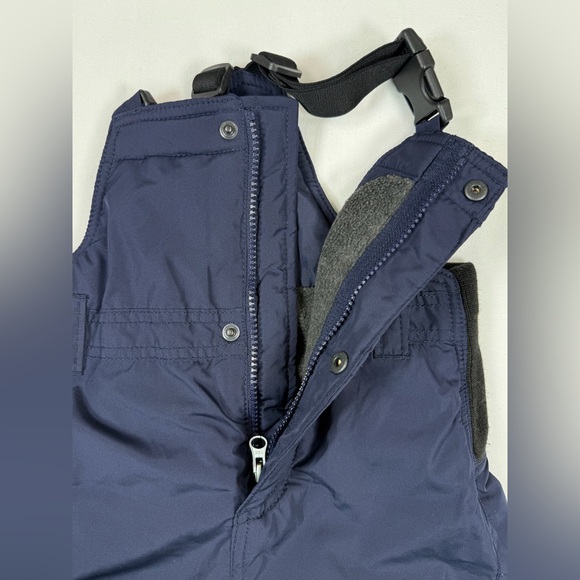 BABY GAP Unisex Toddler Navy Blue Cold Control Max Snow‎ Bib Overalls Size 2 - Picture 7 of 9